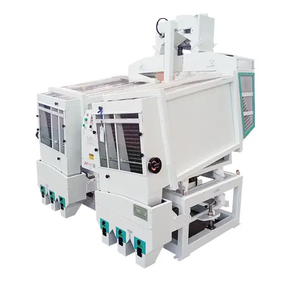 MGCZ double body gravity paddy separator with oscillating trays