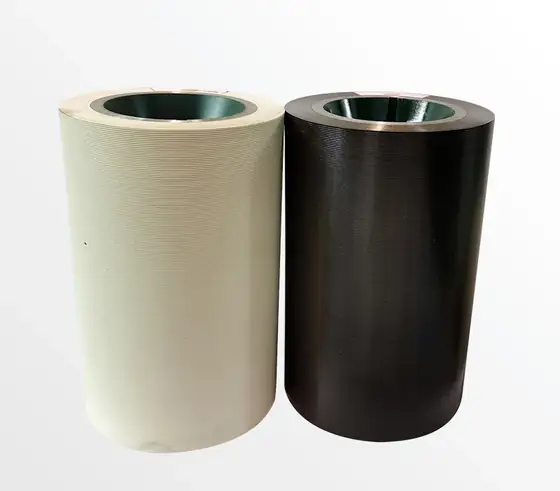 Set of rubber rollers in different sizes for paddy huskers