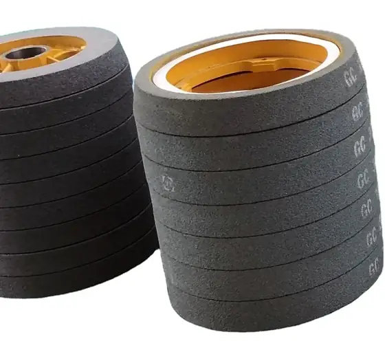 Emery rollers in several diameters ready for dispatch