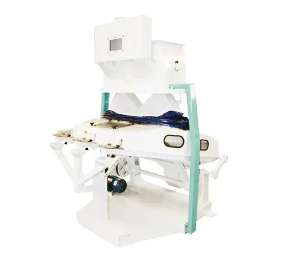 Gravity destoner deck with adjustable inclination and air control