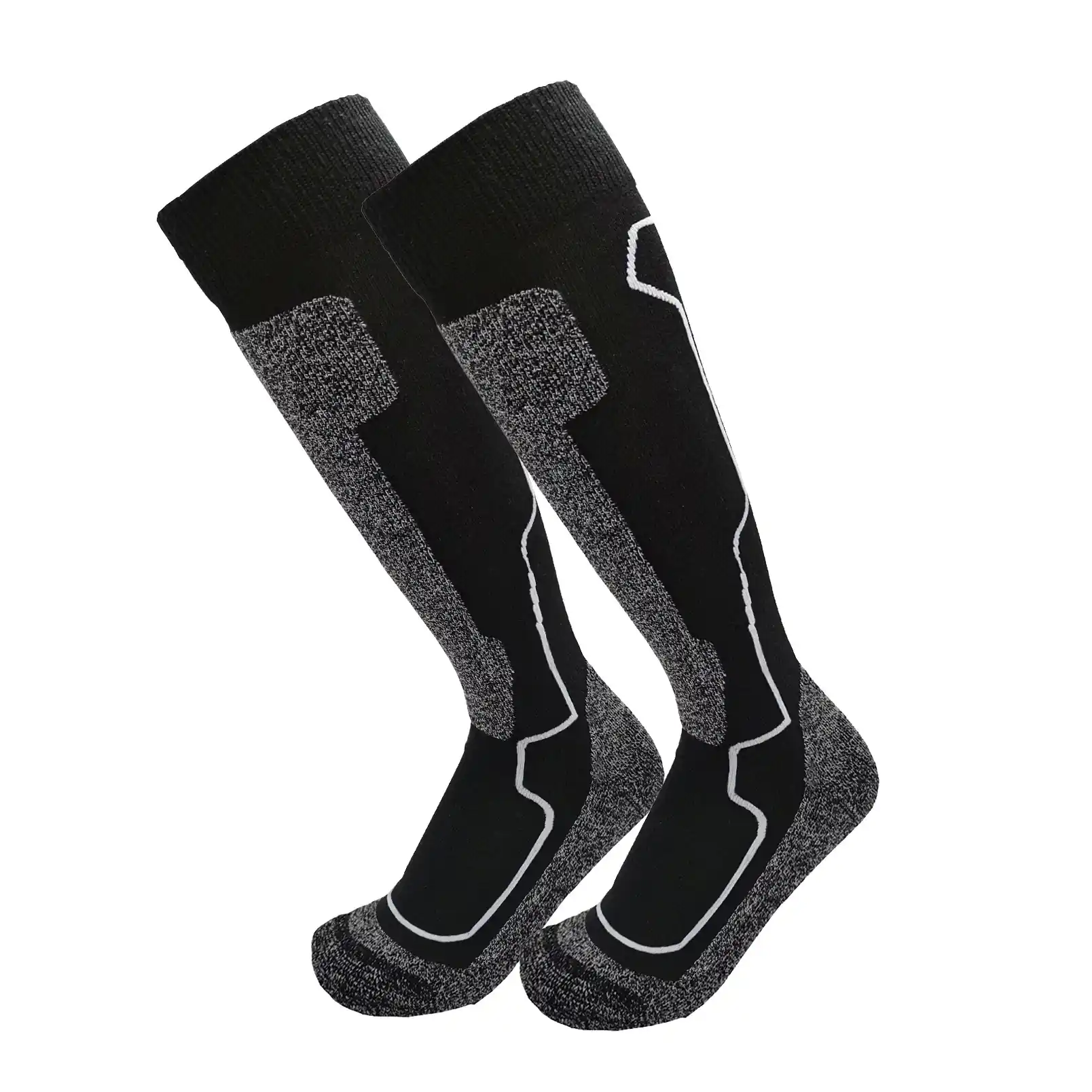 Merino Wool Ski Socks manufactured by HICON