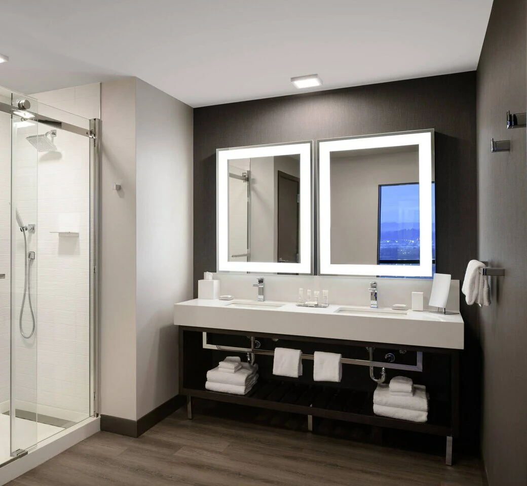Lighted mirror