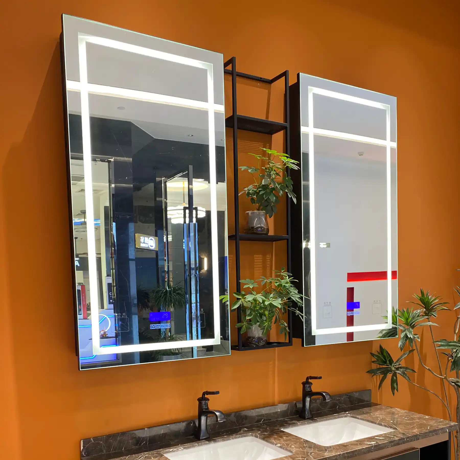Integrated Washroom Dispenser Mirrors process