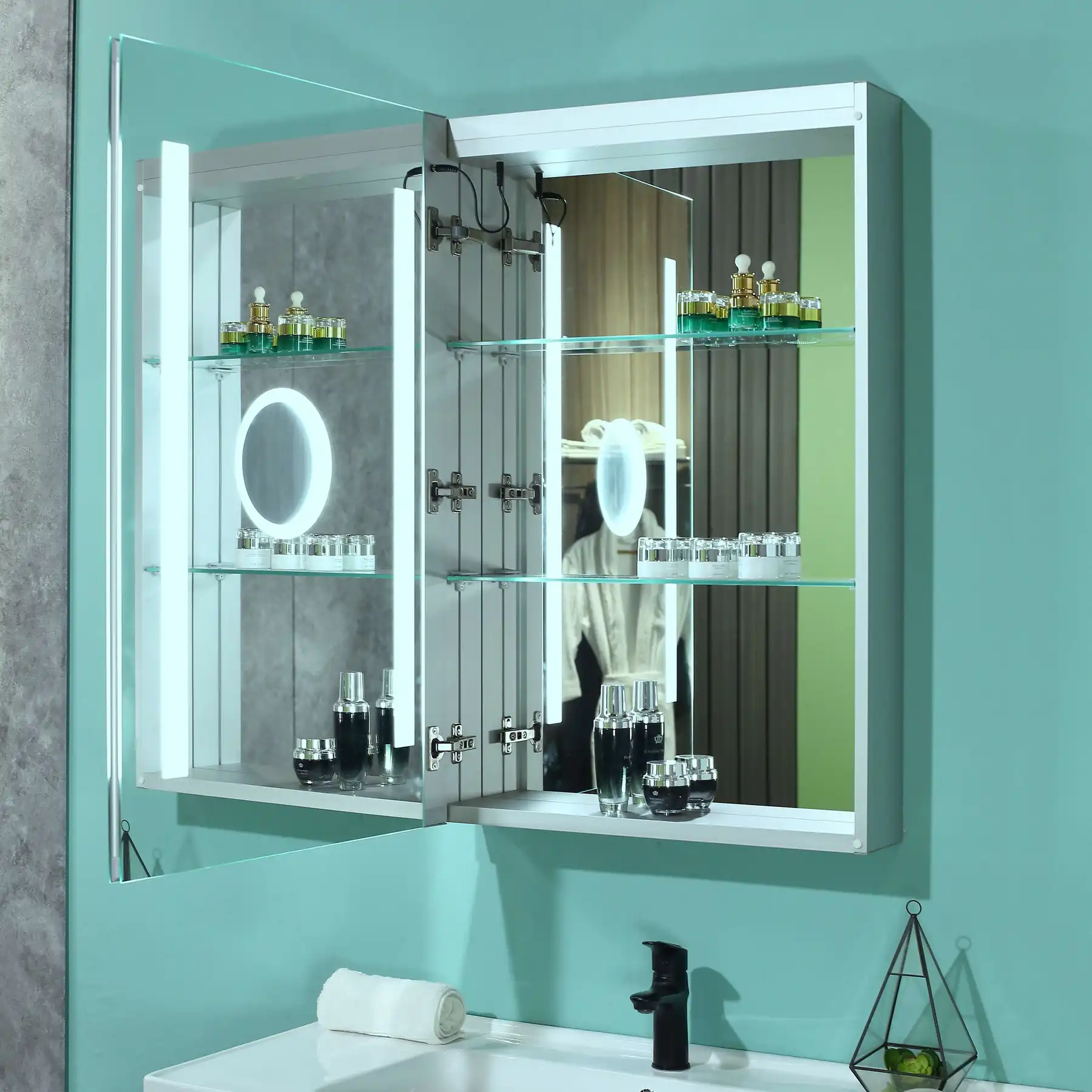 Lit Medicine Cabinet