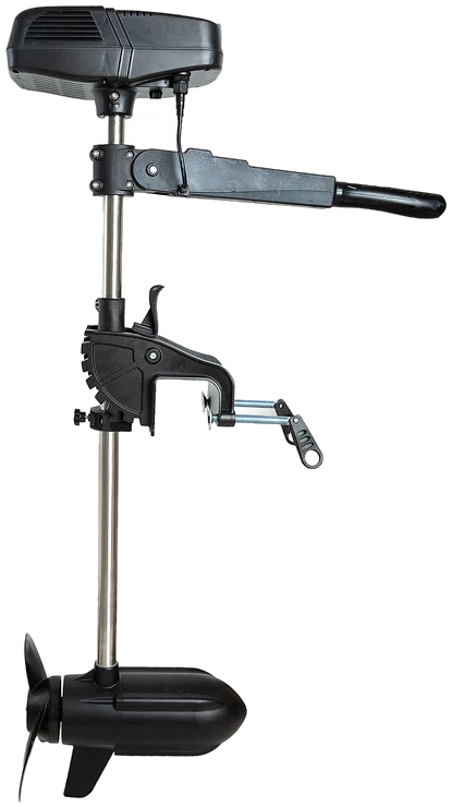 Hightime M Series brushless electric trolling motor with telescopic tiller and weedless propeller