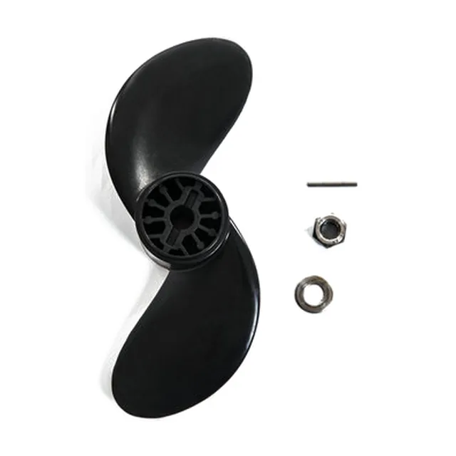 Weedless machete propeller supplied with the trolling motors