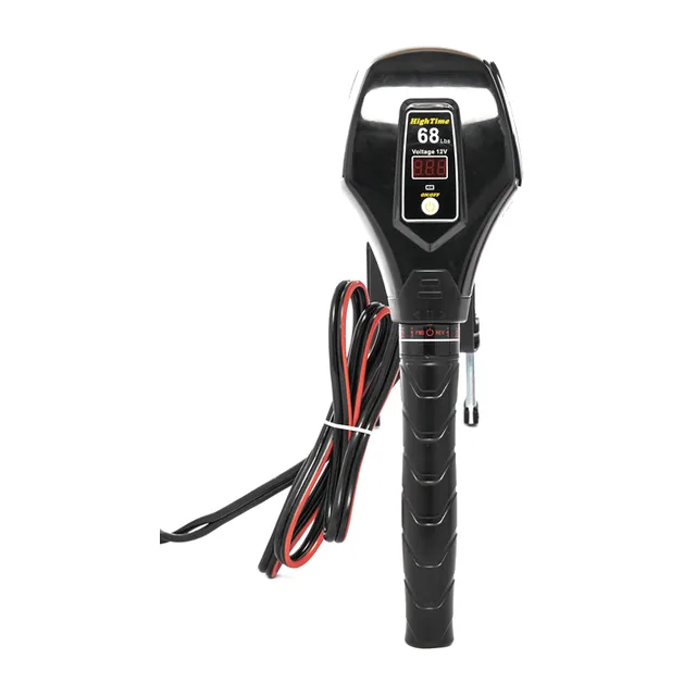 Tiller head voltage display reading battery state