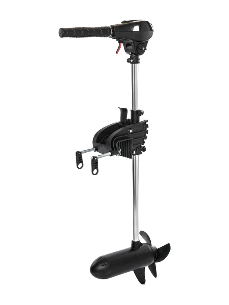 FT Series electric trolling motor with telescopic tiller and weedless propeller