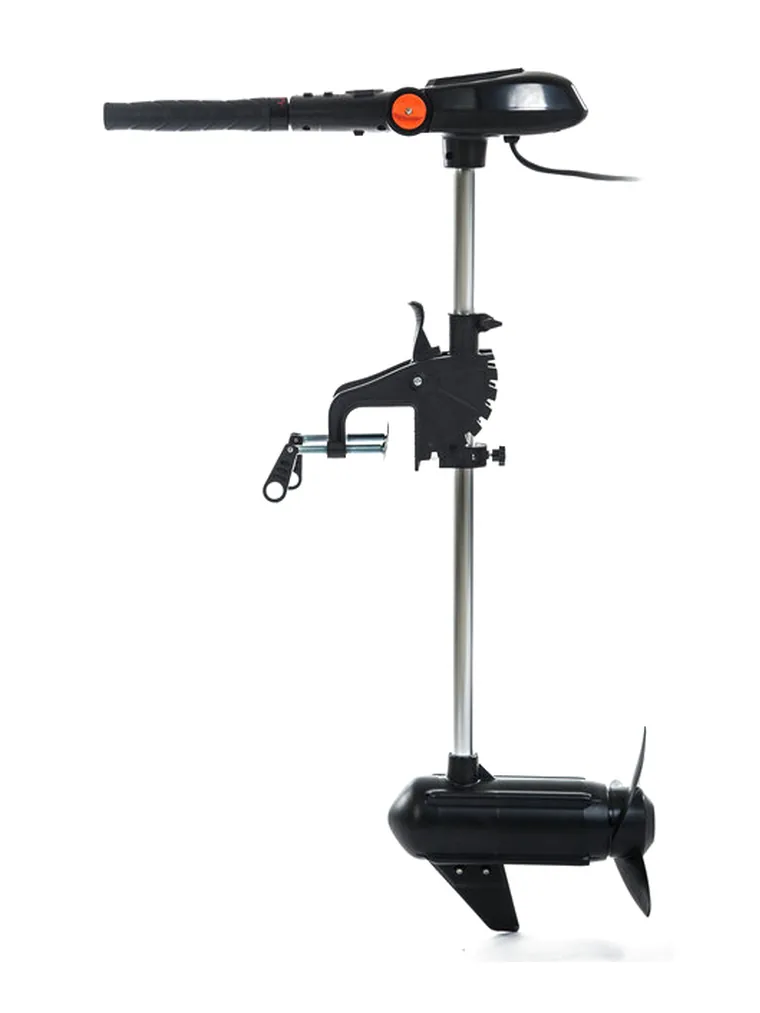 P200 & P300 electric trolling motor with telescopic tiller and weedless propeller