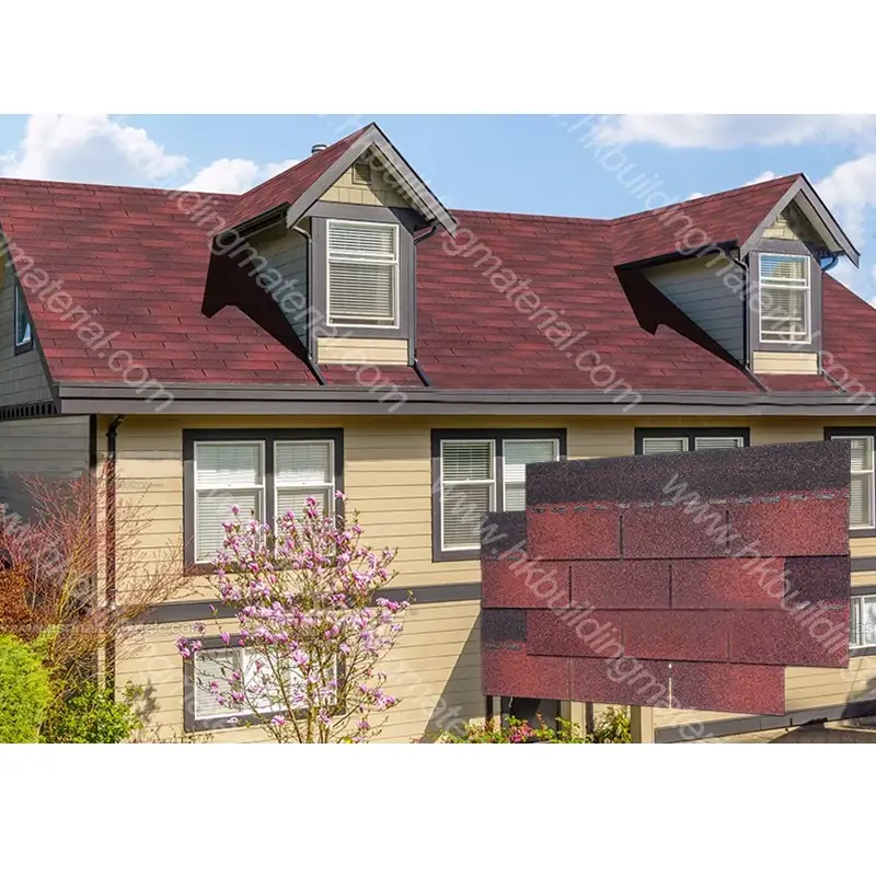 3Tab Shingles Design 04 asphalt tile