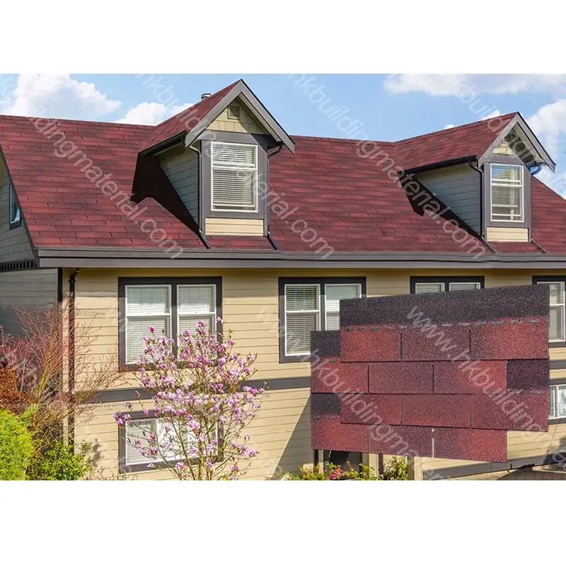 3Tab Shingles Design 06 asphalt tile