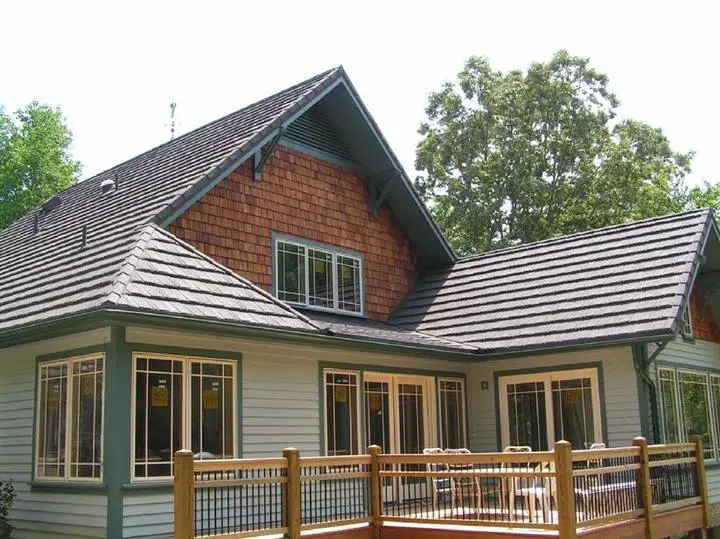 Art Type Roof Tiles stone metal roof tile
