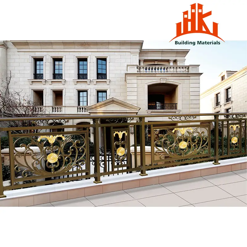 Balcony aluminum guardrail Design 08 balcony aluminum guardrail