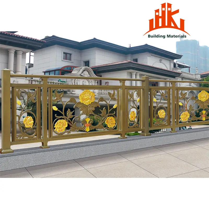 Balcony aluminum guardrail Design 12 balcony aluminum guardrail