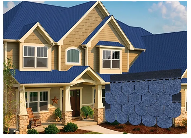 Fish Scale Design 04 asphalt tile