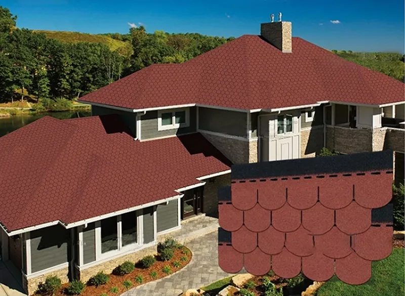 Fish Scale Design 01 asphalt tile
