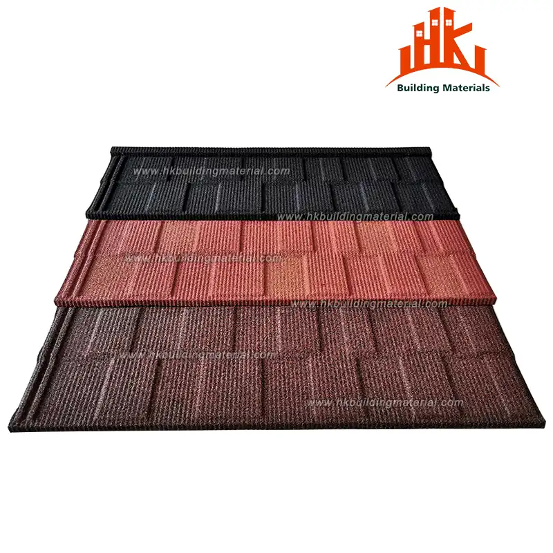 Panel Roof Tiles Design 01 stone metal roof tile