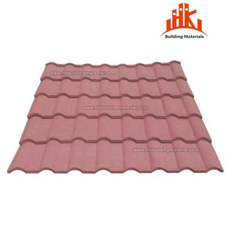 Rainbow Roof Tiles Design 02 stone metal roof tile