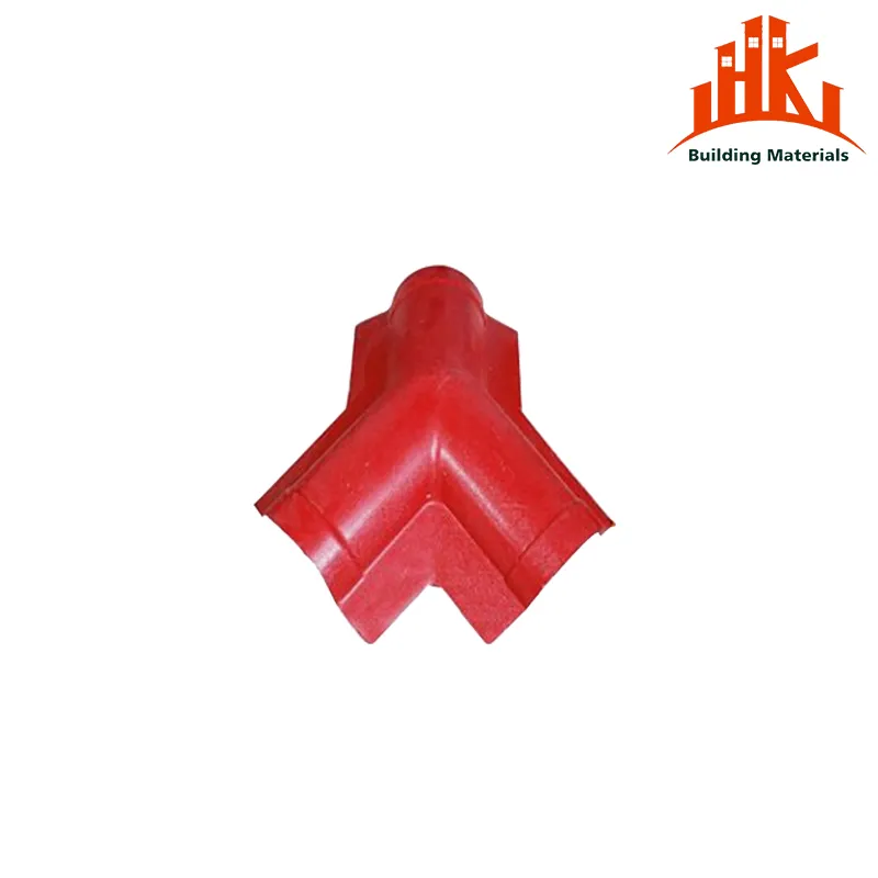 Three-way ridge tile (accessories) abs roof