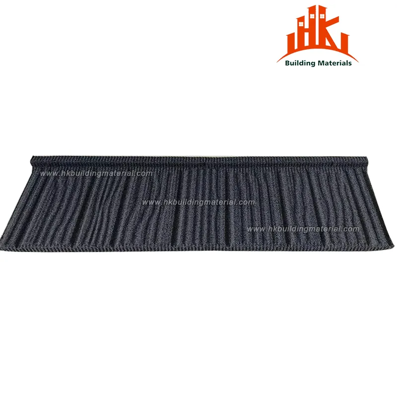 Wood Grain Roof Tiles Design 02 stone metal roof tile