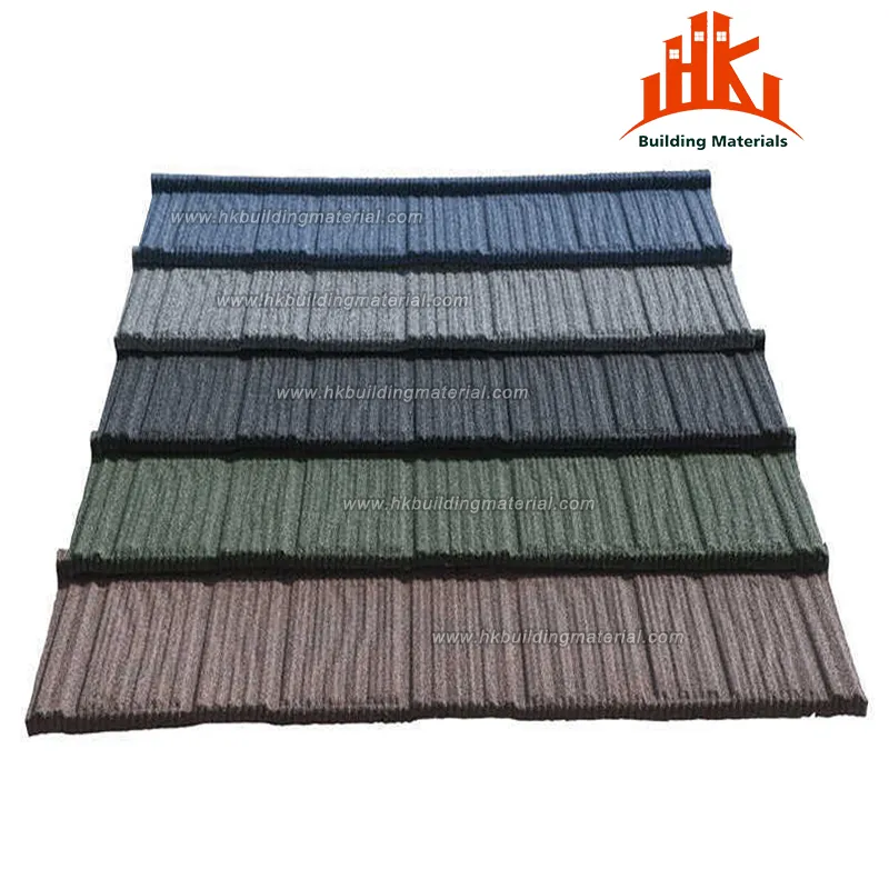 Wood Grain Roof Tiles Design 02 stone metal roof tile