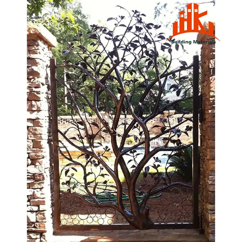 Wrought Iron Gate Design 16 wrought iron gate