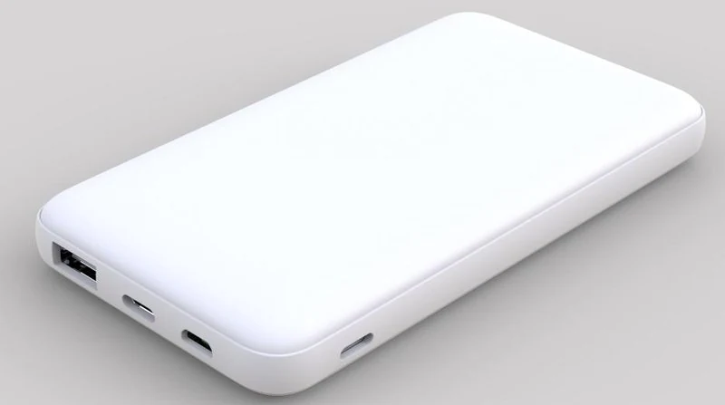 LEVA C1007 4000–6000mAh power bank in ABS + Rubber oil housing