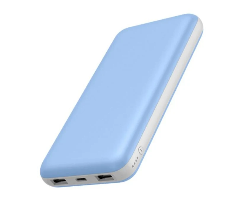 LEVA LW1010P 10000mAh power bank in ABS + Rubber oil · dual input housing