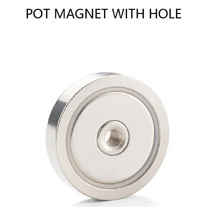 Flat-Thread Pot Magnets photo 2