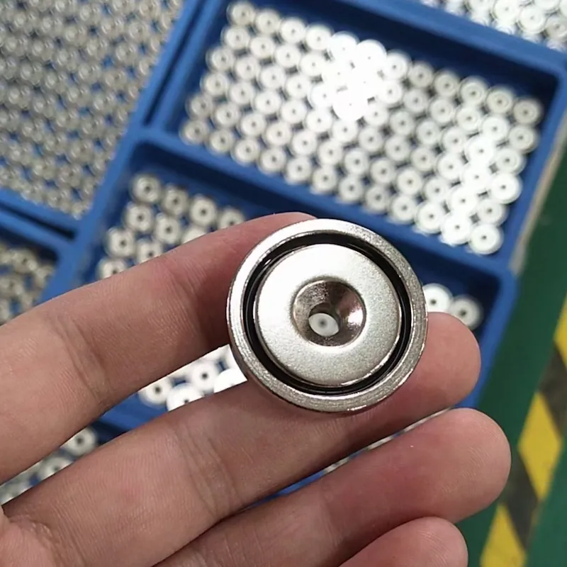 Countersunk Pot Magnets photo 4