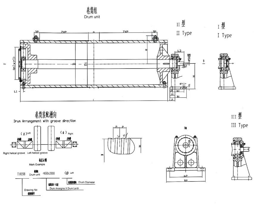 Wire-rope-drum manufactured by Sinomac Industrial