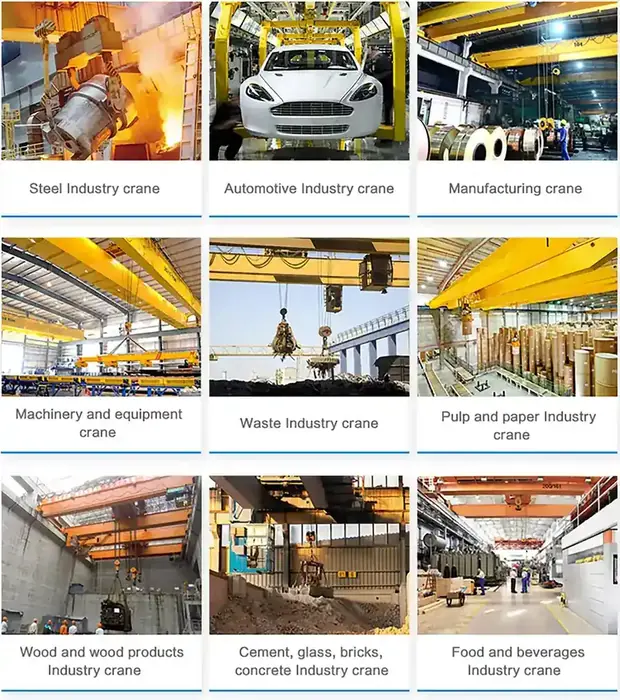 1-20-ton-din-overhead-crane detail 2 from Sinomac Industrial