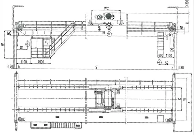 Fem-overhead-crane detail 5 from Sinomac Industrial