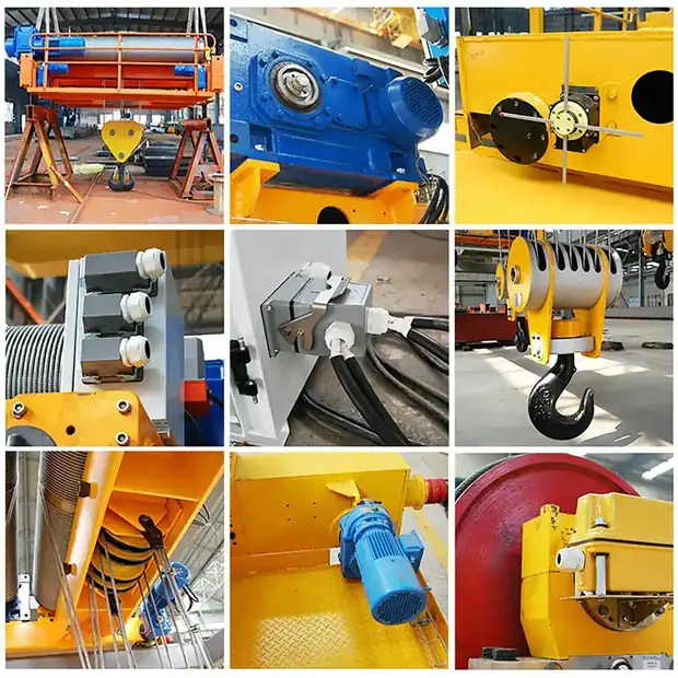 Double-girder-overhead-shop-crane detail 2 from Sinomac Industrial