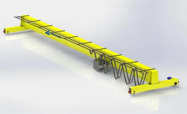 1-20-ton-din-overhead-crane detail 3 from Sinomac Industrial