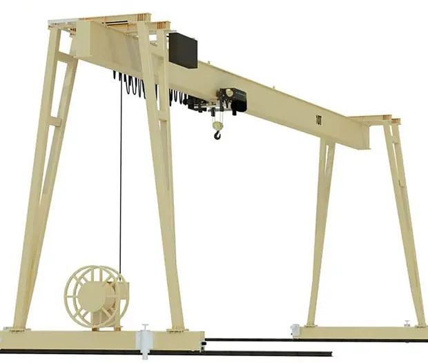 1-20-ton-light-gantry-crane detail 3 from Sinomac Industrial