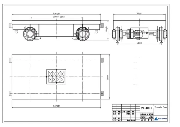 Battery-transfer-cart detail 3 from Sinomac Industrial