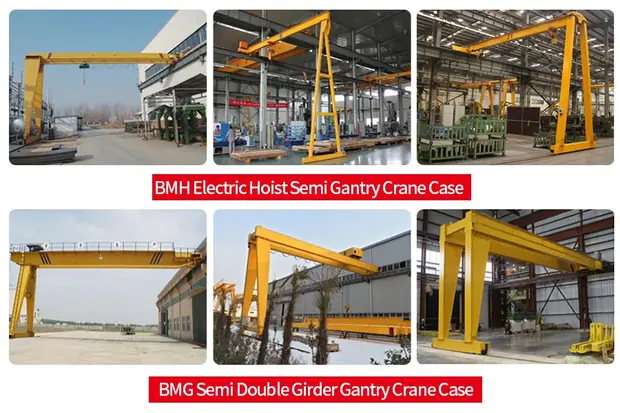 Semi-gantry-crane manufactured by Sinomac Industrial