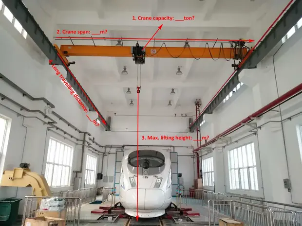1-20-ton-din-overhead-crane detail 7 from Sinomac Industrial