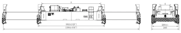 Electric-telescopic-spreader detail 2 from Sinomac Industrial