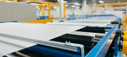 Backsheet coating line inside the Suzhou Phase II production base