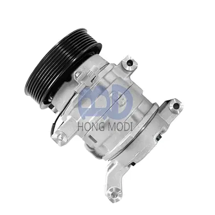 Air conditioning compressor and clutch assembly 88320-0K130 for 2005 Toyota Hilu — view 2