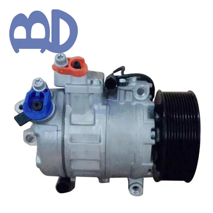 Benz truck 11PK 210 air conditioning compressor BHJ-50010-1 — view 2