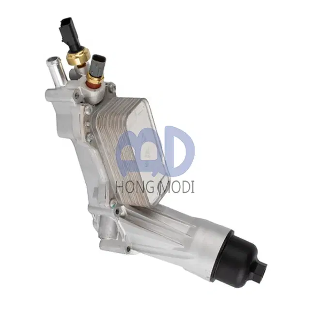 Cooler + Oil Filter Housing for Jeep Grand Cherokee 3.6 (Part Number: 68365931AD) photograph 2