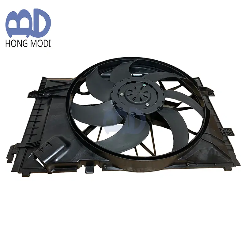 Mercedes-Benz C Class W203 radiator fan assembly A2035001693 — view 3