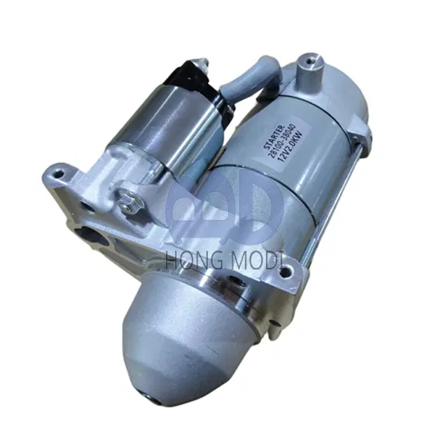 Brand new starter motor suitable for Toyota Land Cruiser, Sequoia, Tundra, and L — view 3