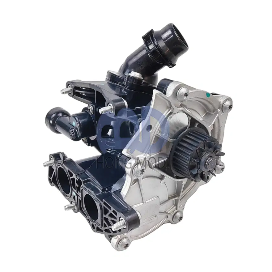 The 06K121111M original water pump with thermostat is suitable for Volkswagen Jetta, Passat, and Beetle 2.0T and 1.8T models.