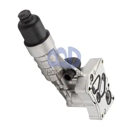 Oil filter housing cover assembly (with gasket) for 2012, 2013, 2014, and 2015 M — view 2