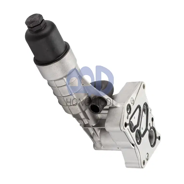 Oil filter housing cover assembly (with gasket) for 2012, 2013, 2014, and 2015 Mercedes-Be photograph 2