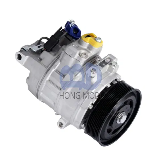 Air conditioning compressor 7SBU16C for Mercedes-Benz AXOR trucks. Air conditioning compressor 770202 0002343711 A0002343711 